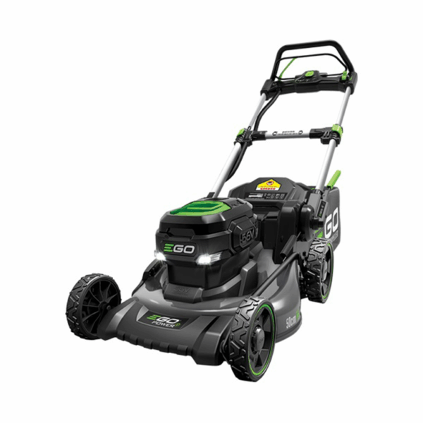 EGO Power+ 50cm Steel Deck Self-Propelled Mower Tool with Two Batteries & Charger