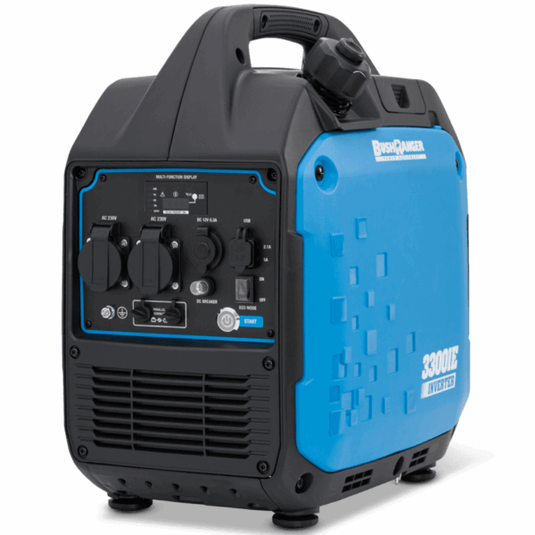Bushranger 3300I Inverter Generator w’ Remote Electric Start