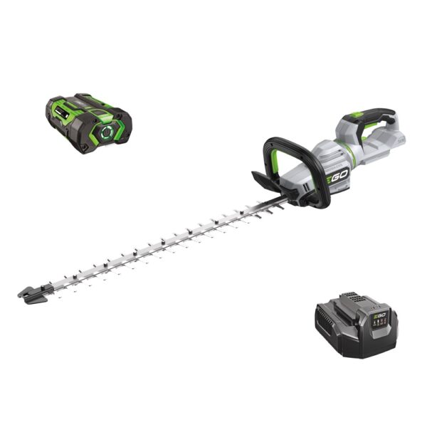 EGO Power+ 66cm Brushless Hedge Trimmer Kit (Includes battery & charger)