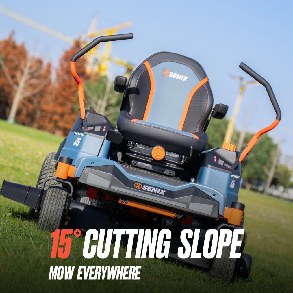 SENIX X6 60V 107cm (42") Zero Turn HYBRID Ride On Mower - Image 7